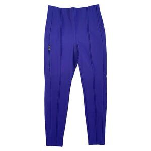 ATHLETA Glacier Snow Skinny Pants NWT $179 Purple Water Repellent Lined Size 10